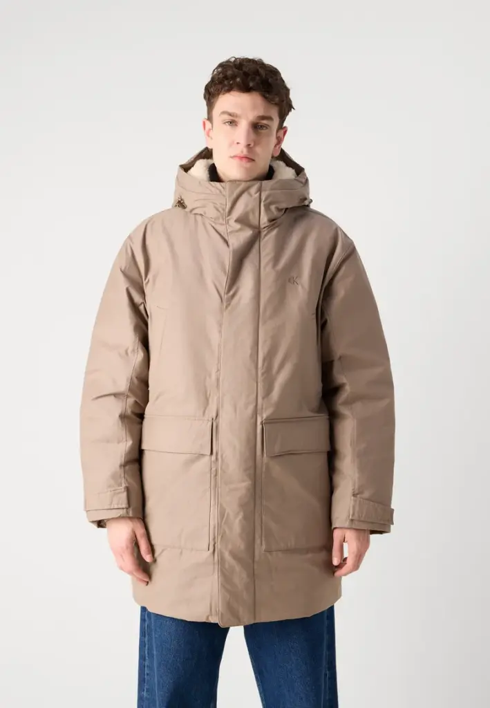 calvin klein puffer stiliaus pūkinė striukė (kopija)