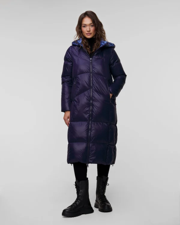 deha moteriškas pūkinis paltas