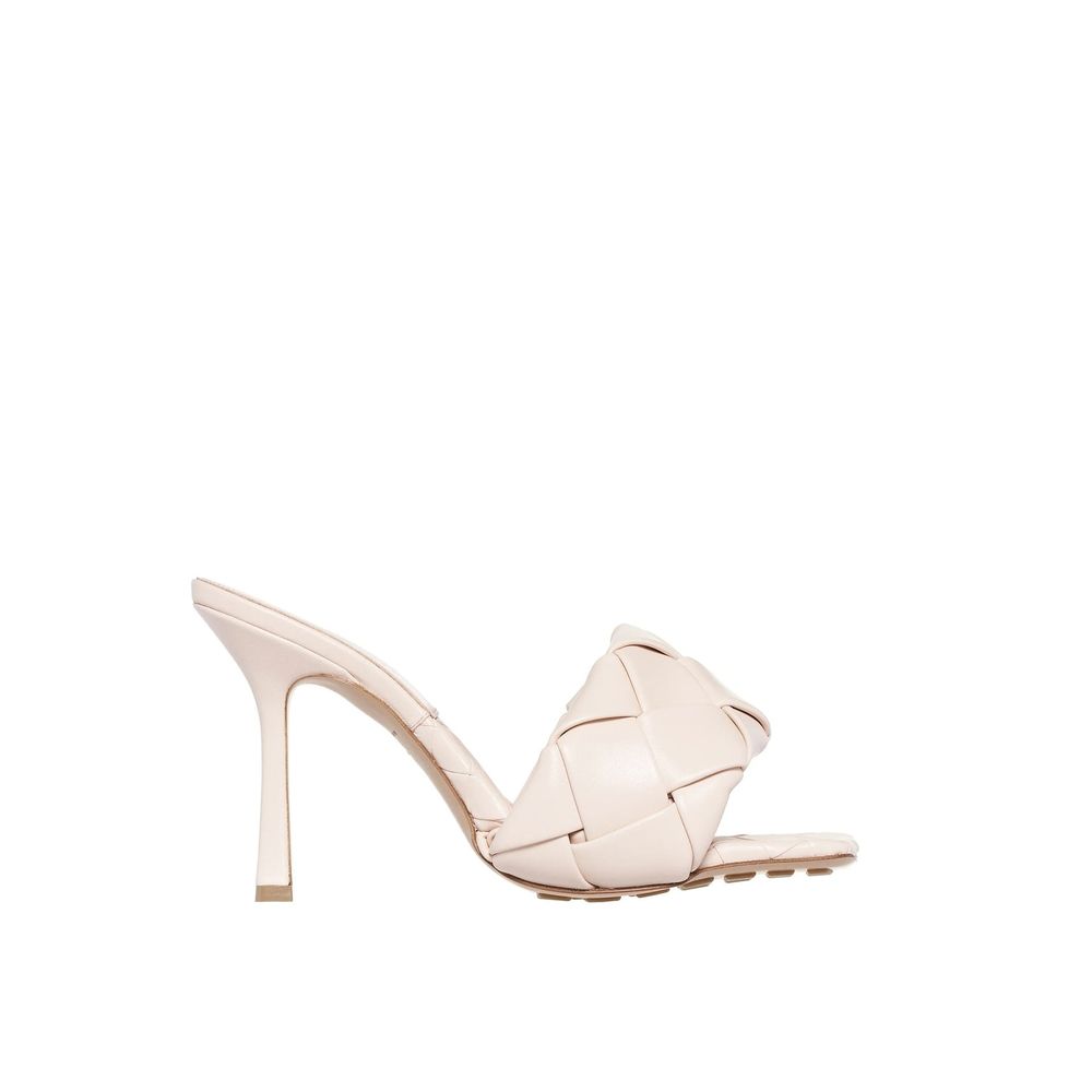 Bottega Veneta daugiaspalvės odinės šlepetės