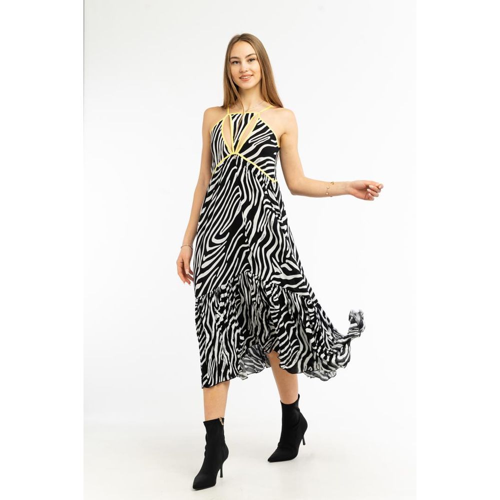 Patrizia Pepe juoda laisvalaikio suknelė