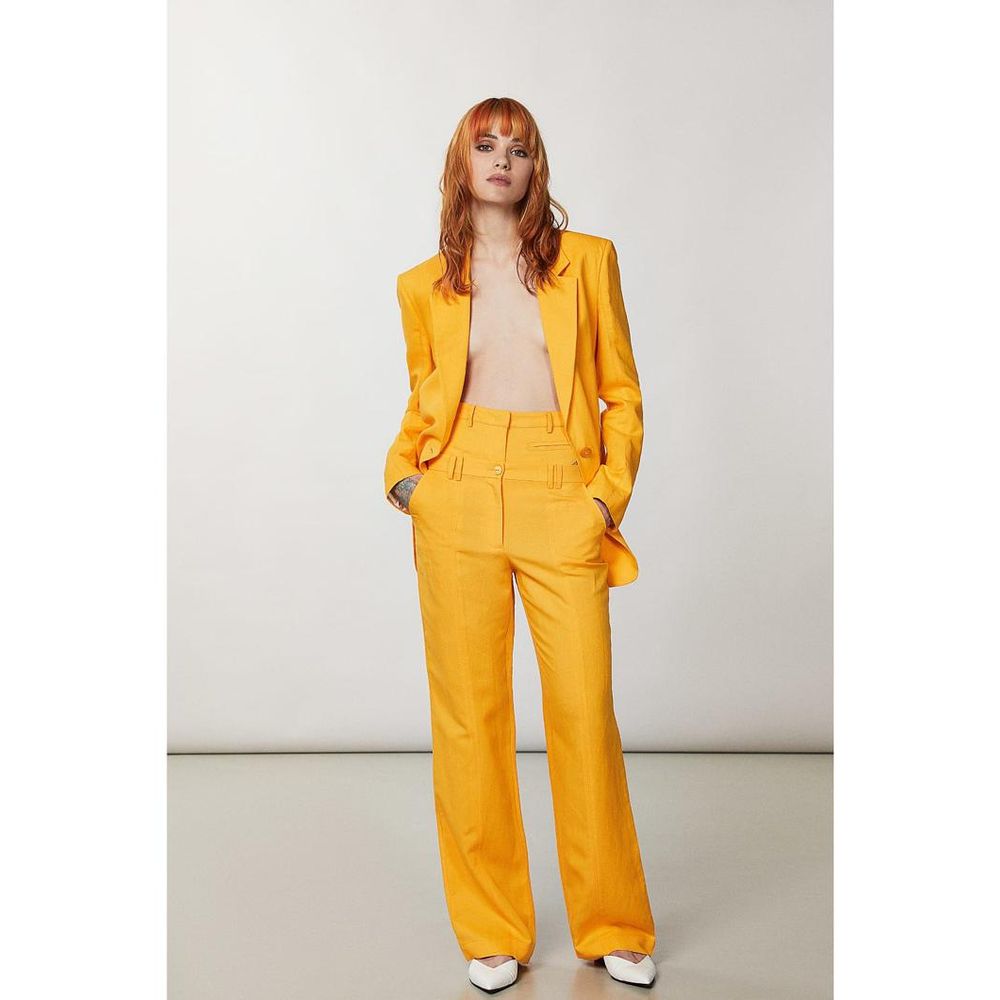 Patrizia Pepe oranžinės laisvalaikio kelnės