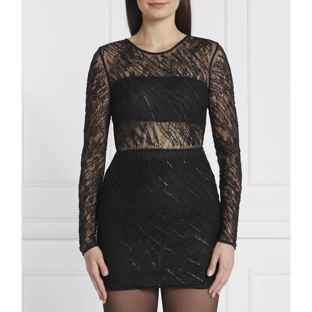 Patrizia Pepe juoda kokteilinė suknelė