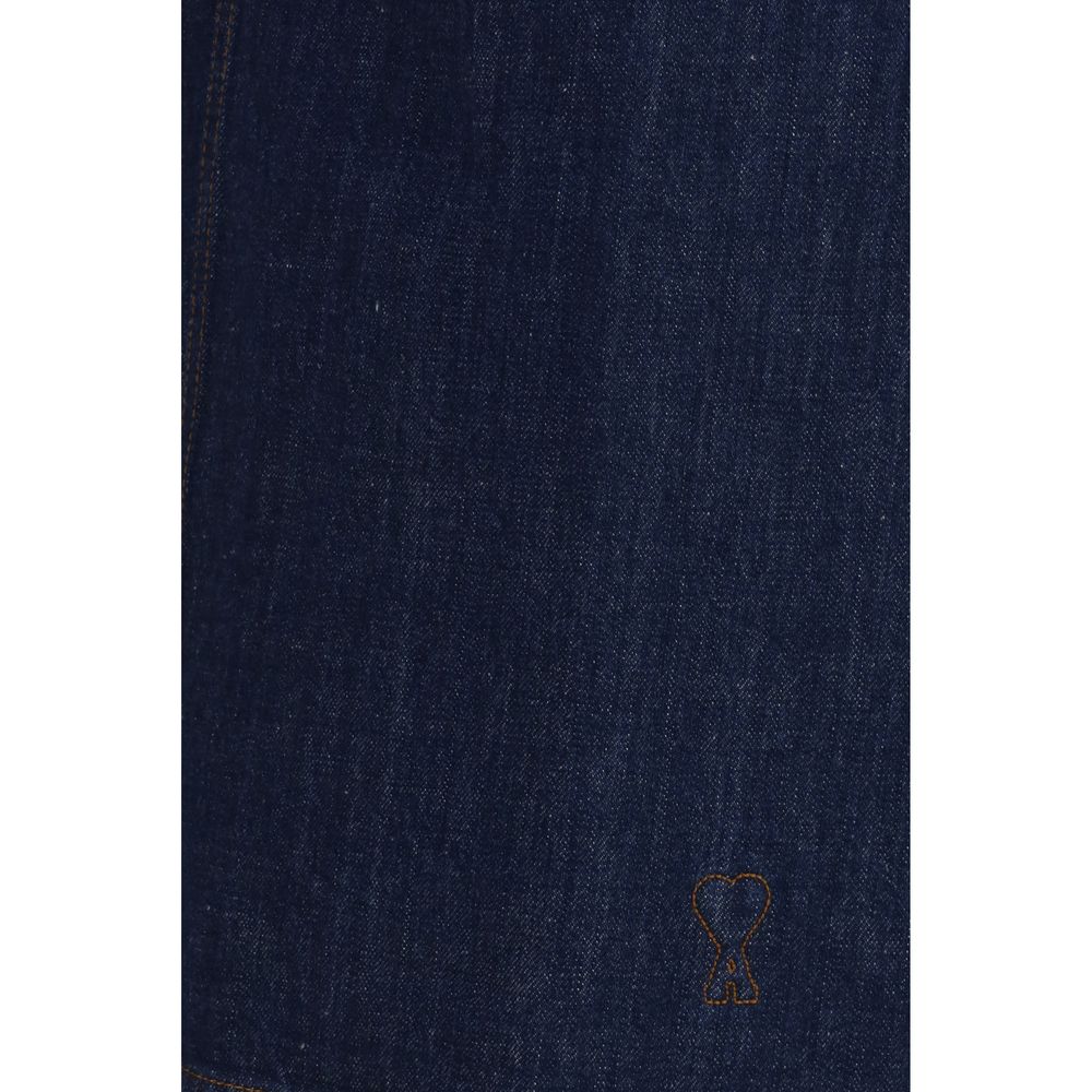 Ami Paris mėlyna medvilninė laisvalaikio suknelė 10372964 2.jpeg