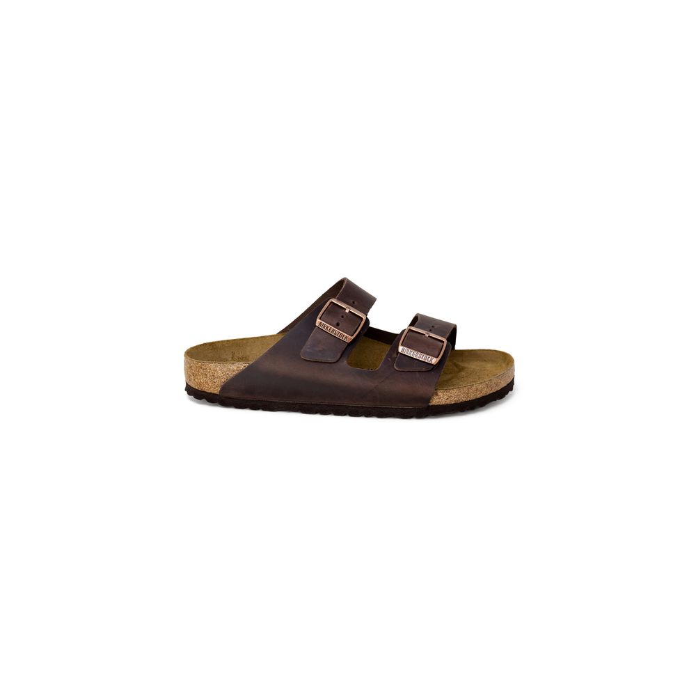 Birkenstock rudos odos šlepetės Birkenstock rudos odos šlepetės - Image 3