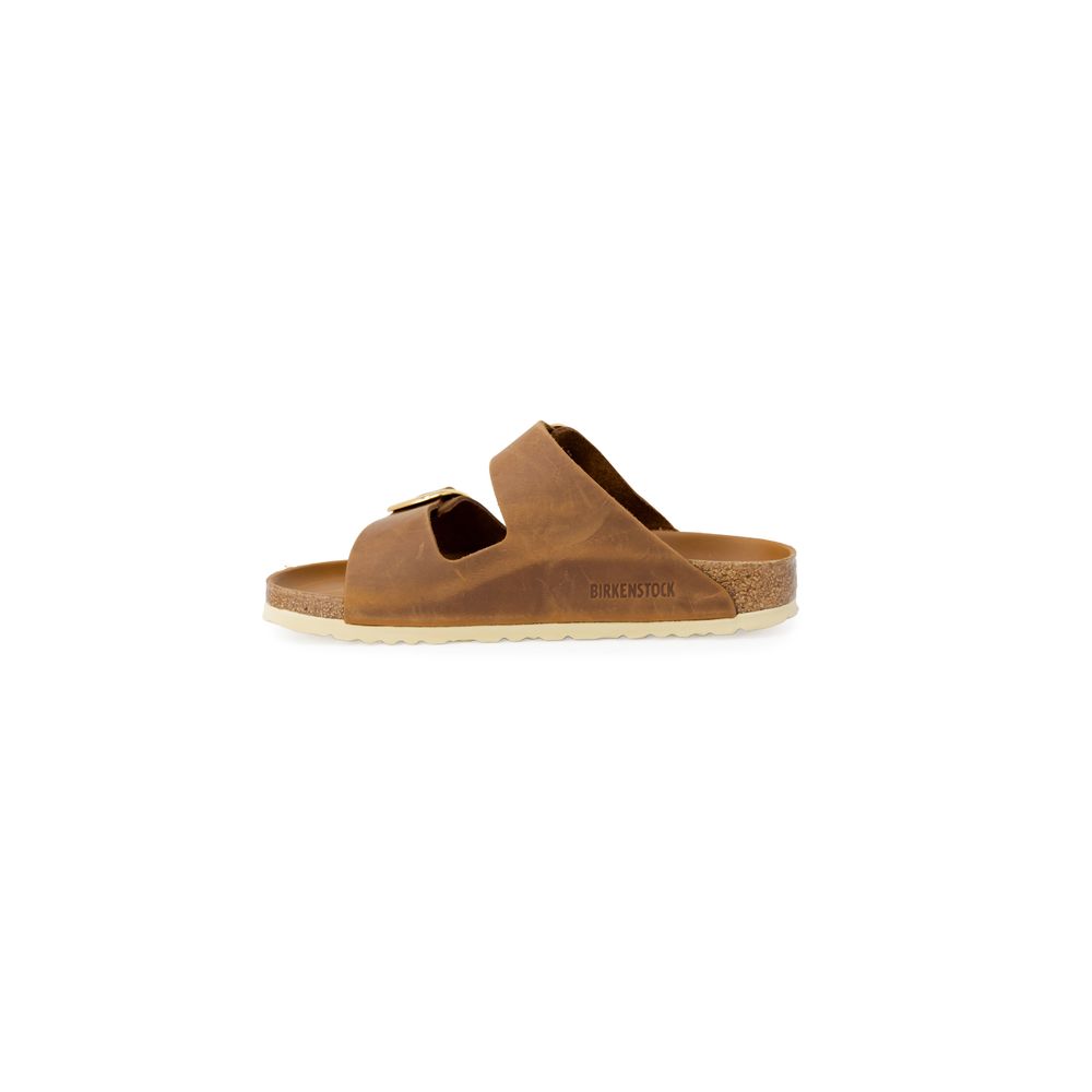 Birkenstock rudos odos šlepetės Birkenstock rudos odos šlepetės - Image 3