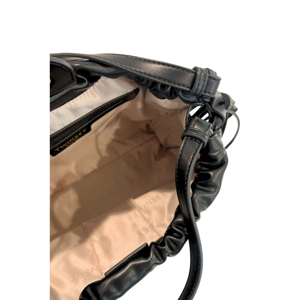 Twinset juoda rankinė per petį Twinset juoda rankinė per petį - Image 7