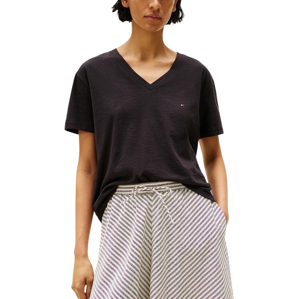 Tommy Hilfiger juodi marškinėliai