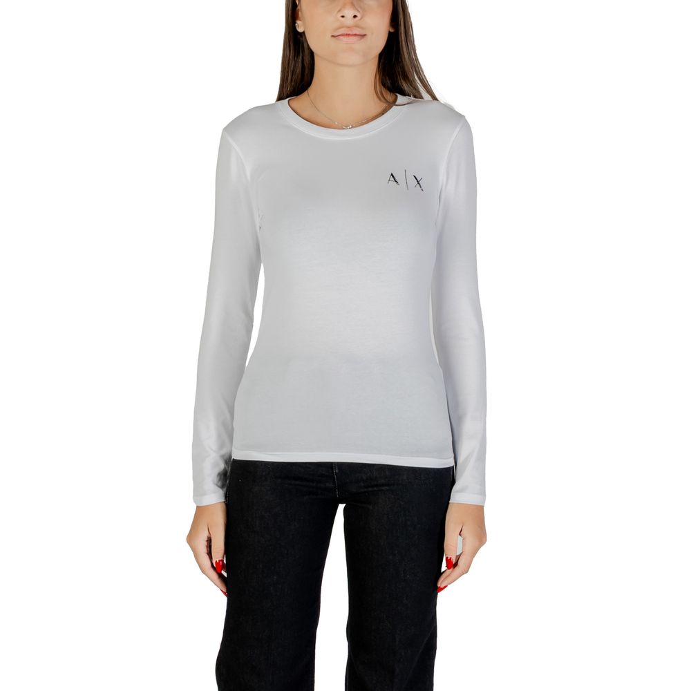 Armani Exchange balti marškinėliai