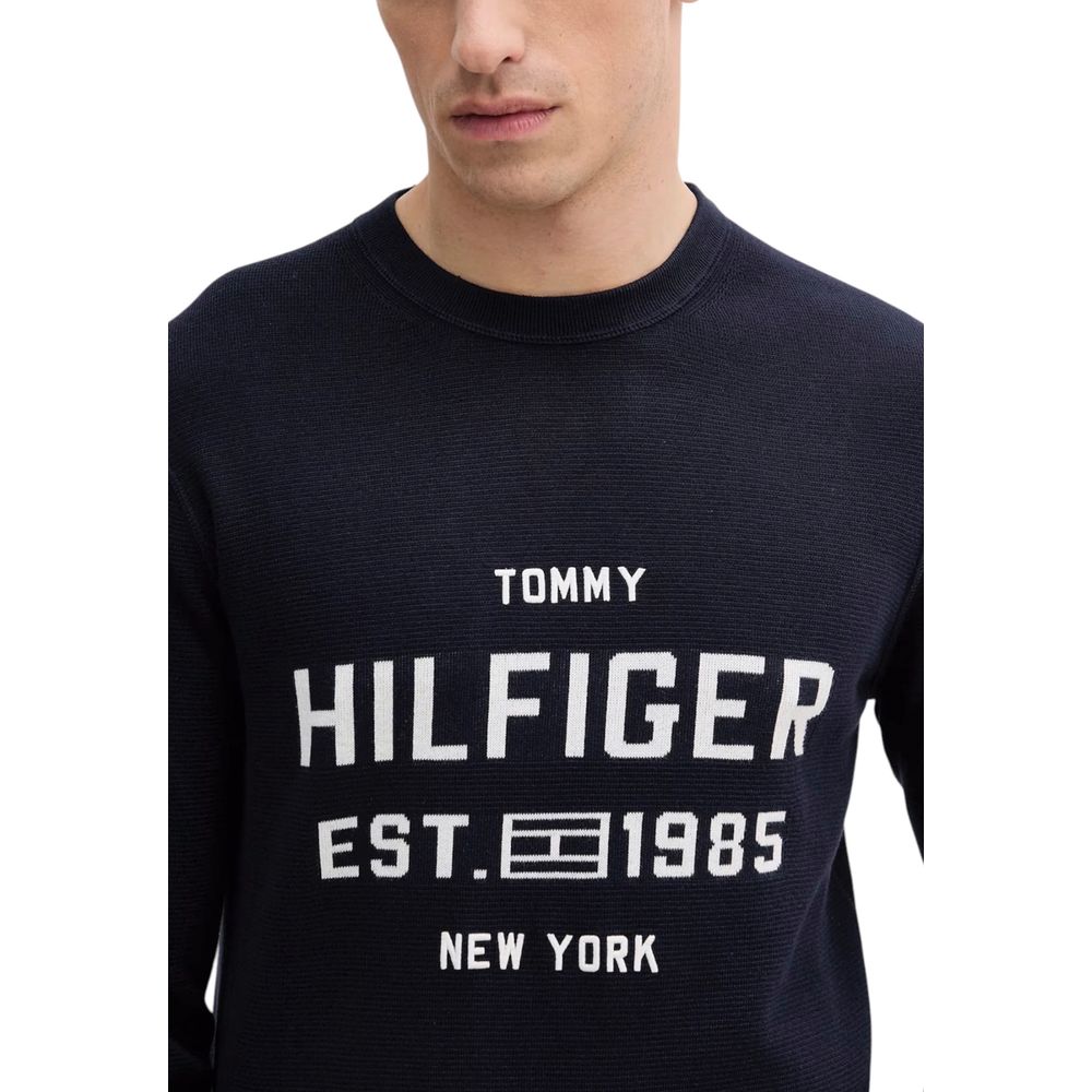 Tommy Hilfiger mėlynas džemperis Tommy Hilfiger mėlynas džemperis - Image 4