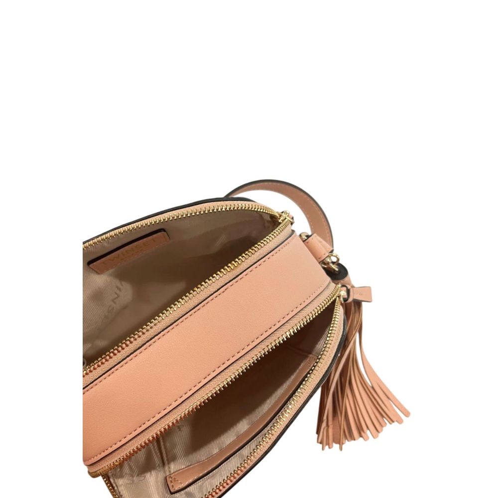 Twinset rožinė dirbtinės odos rankinė per petį Twinset rožinė dirbtinės odos rankinė per petį - Image 7