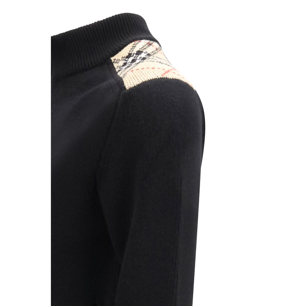 Burberry juodas susagstomas megztinis Burberry juodas susagstomas megztinis - Image 3