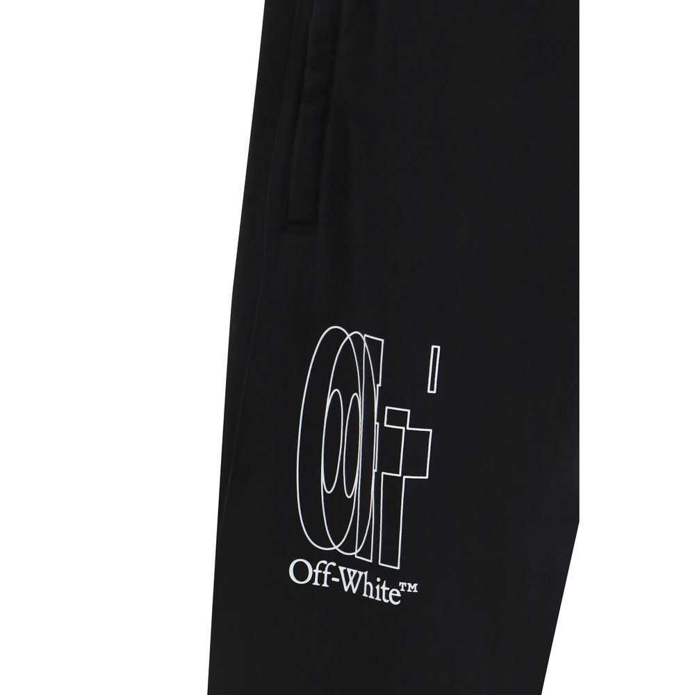 Off-White juodos sportinės kelnės Off-White juodos sportinės kelnės - Image 3