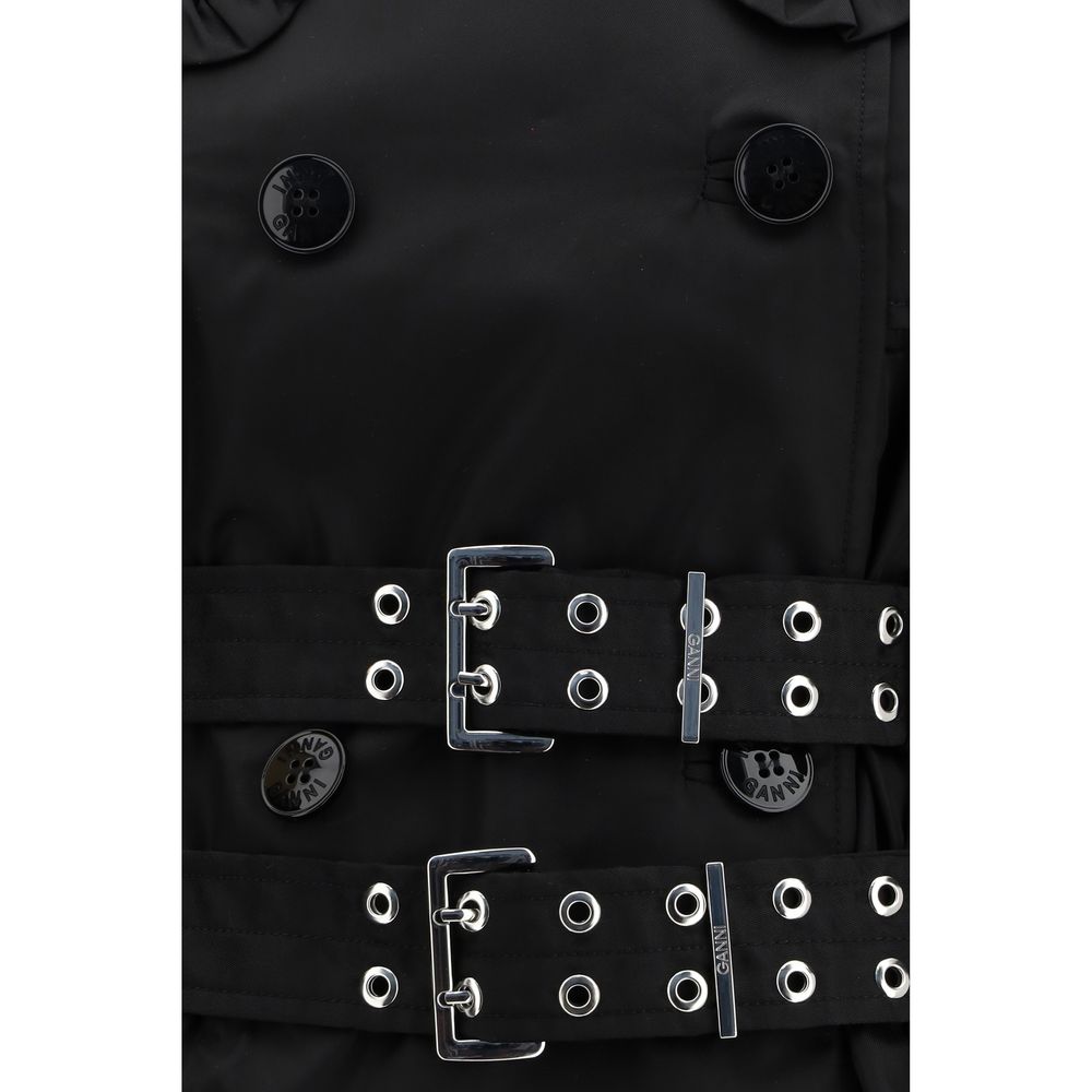 Ganni juodas paltas Ganni juodas paltas - Image 3