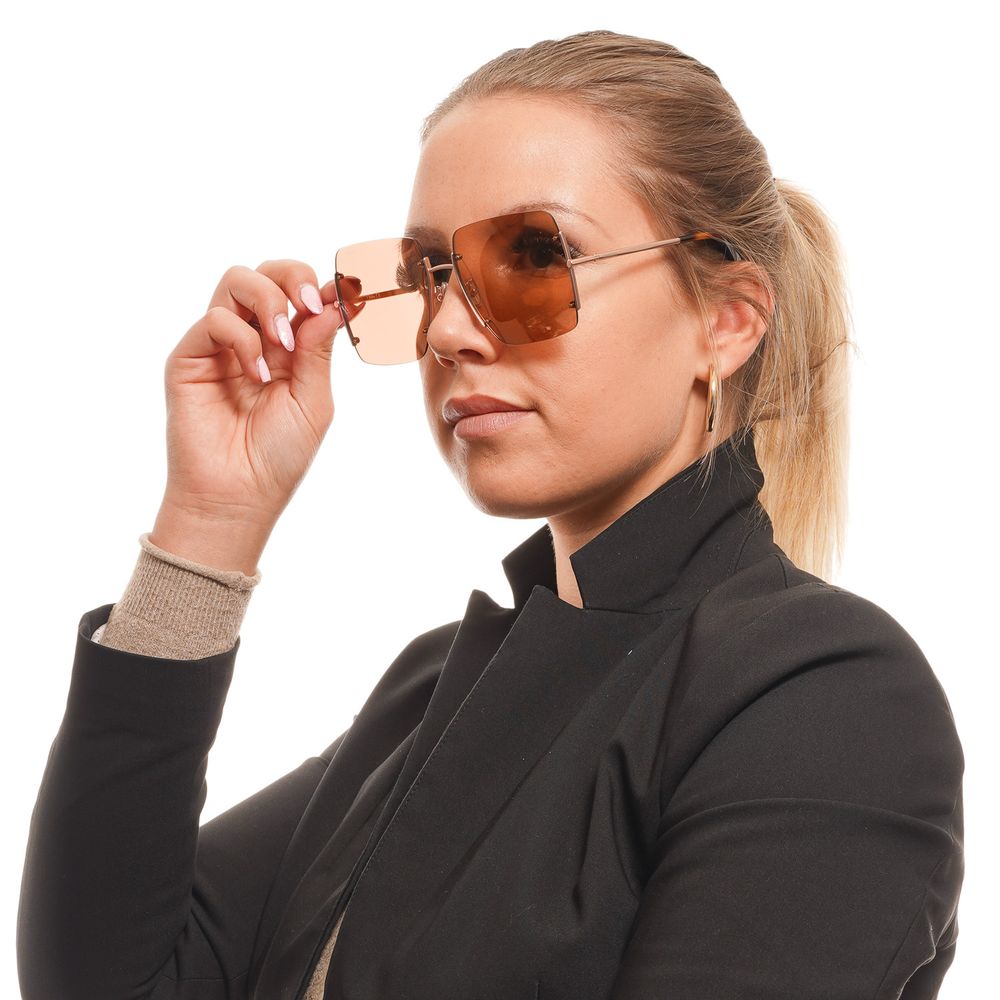 Max Mara rausvo aukso spalvos metaliniai akiniai nuo saulės 10500986 1.jpeg