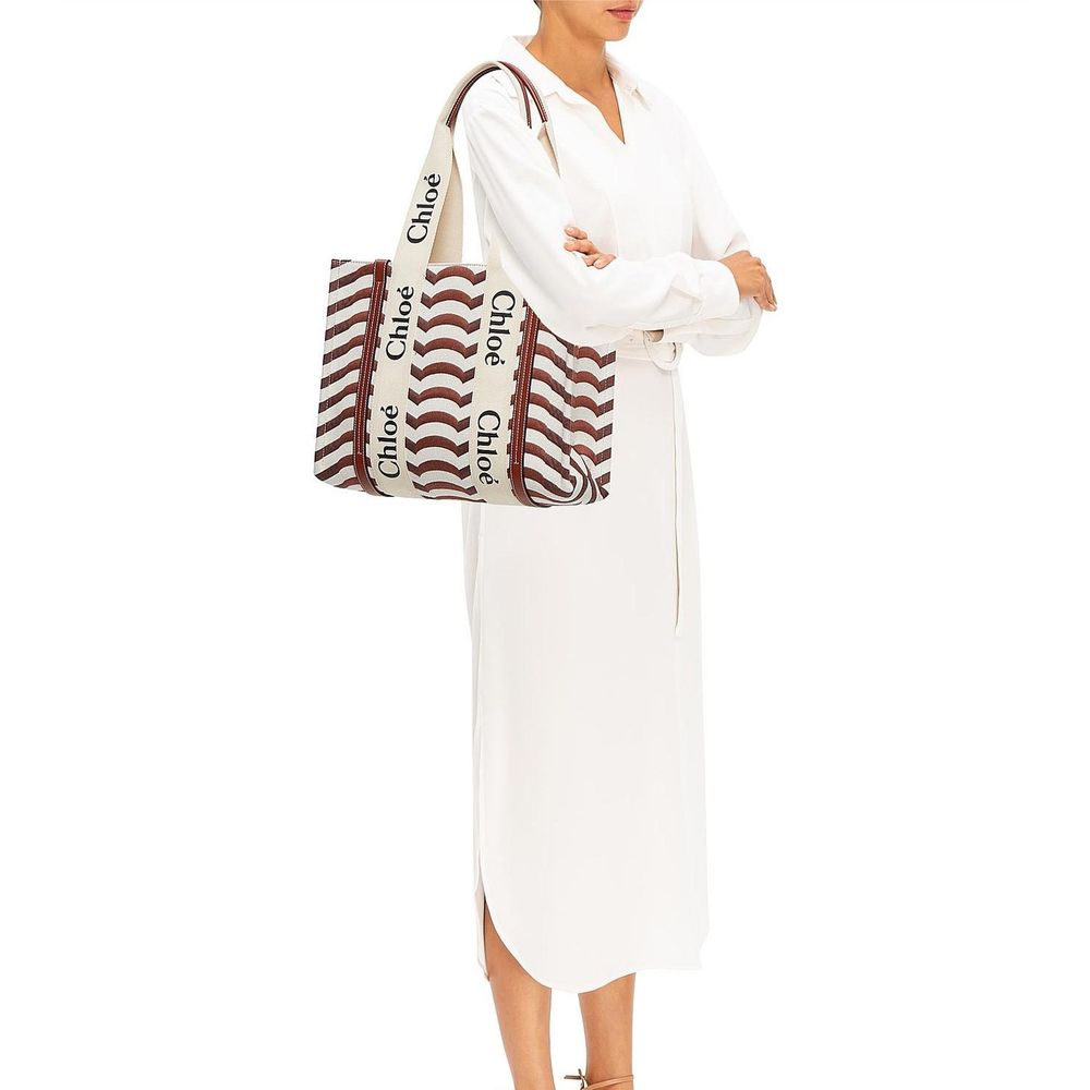 Chloé rusva lininė rankinė Chloé rusva lininė rankinė - Image 4