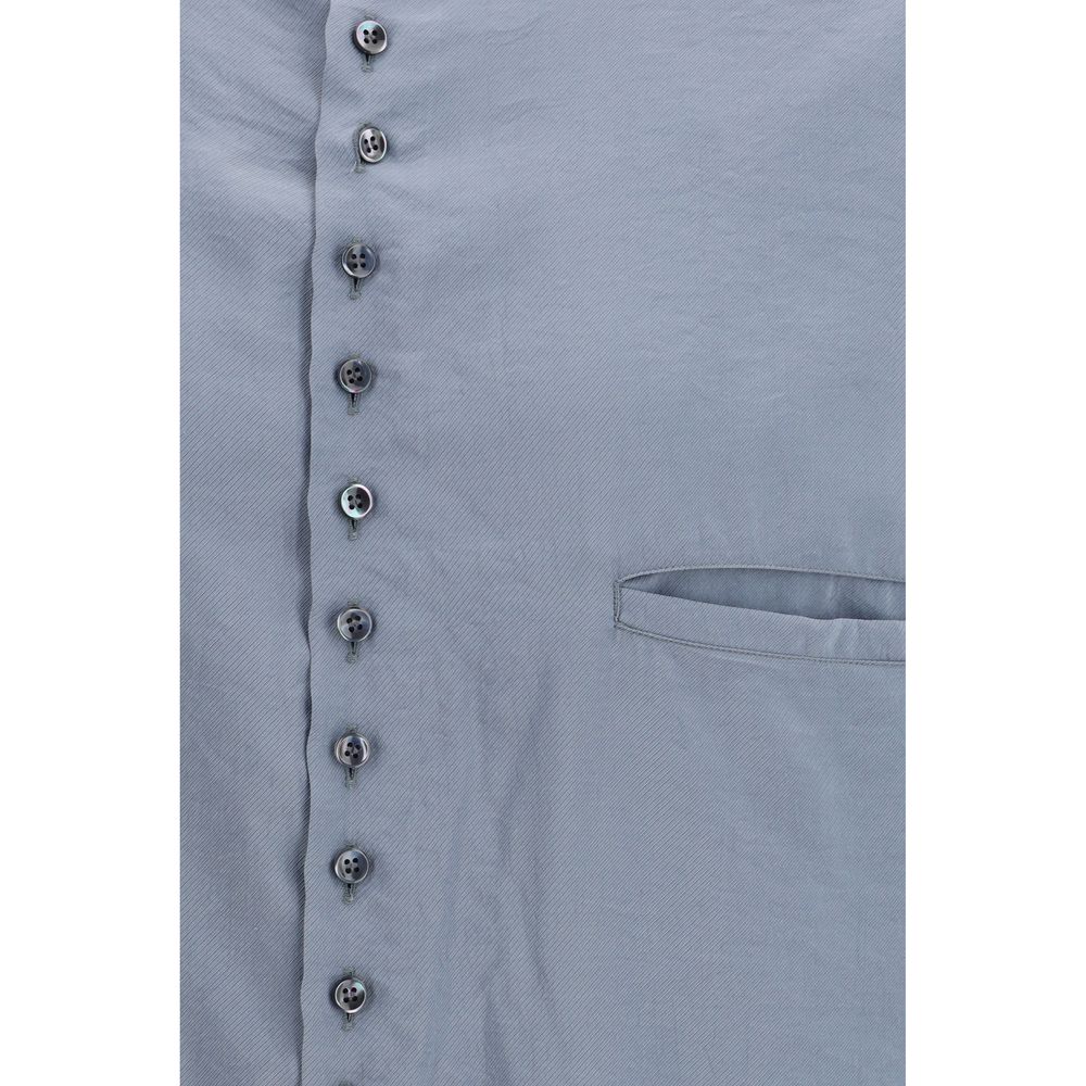 Giorgio Armani pilki šilkiniai marškiniai Giorgio Armani pilki šilkiniai marškiniai - Image 3