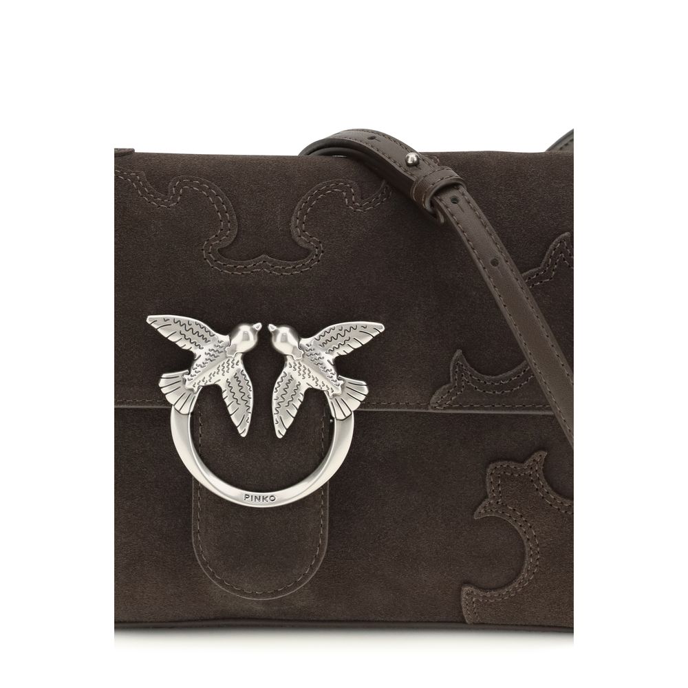 PINKO ruda odinė Bos Taurus rankinė per petį 10567370.jpeg