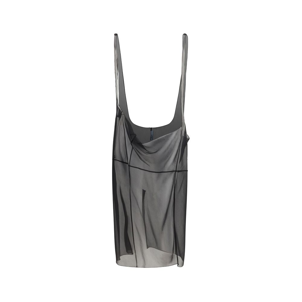 Prada juodas midi sijonas