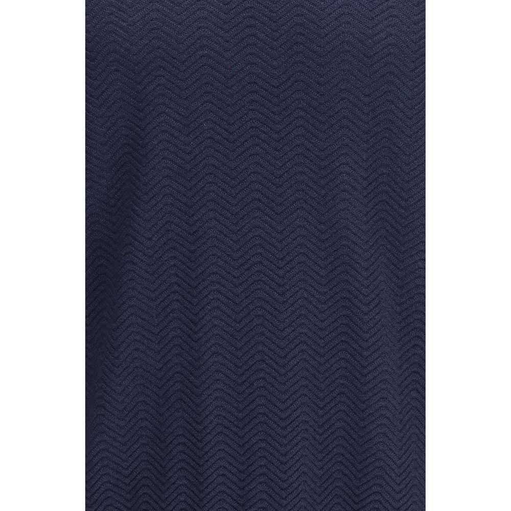 Giorgio Armani mėlynas šilkinis džemperis Giorgio Armani mėlynas šilkinis džemperis - Image 3