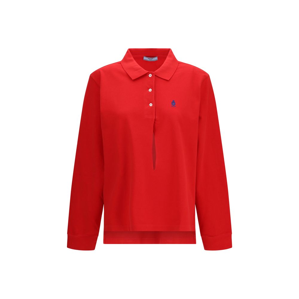 Prada spalvoti polo marškinėliai