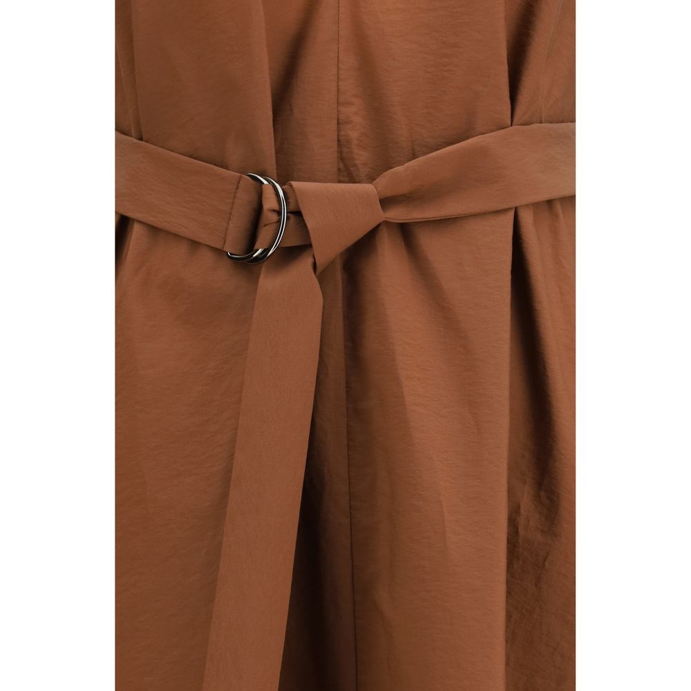Brunello Cucinelli ruda laisvalaikio suknelė Brunello Cucinelli ruda laisvalaikio suknelė - Image 3