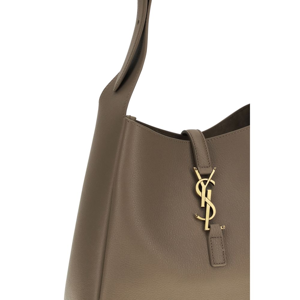 Saint Laurent pilka odos rankinė per petį Saint Laurent pilka odos rankinė per petį - Image 4