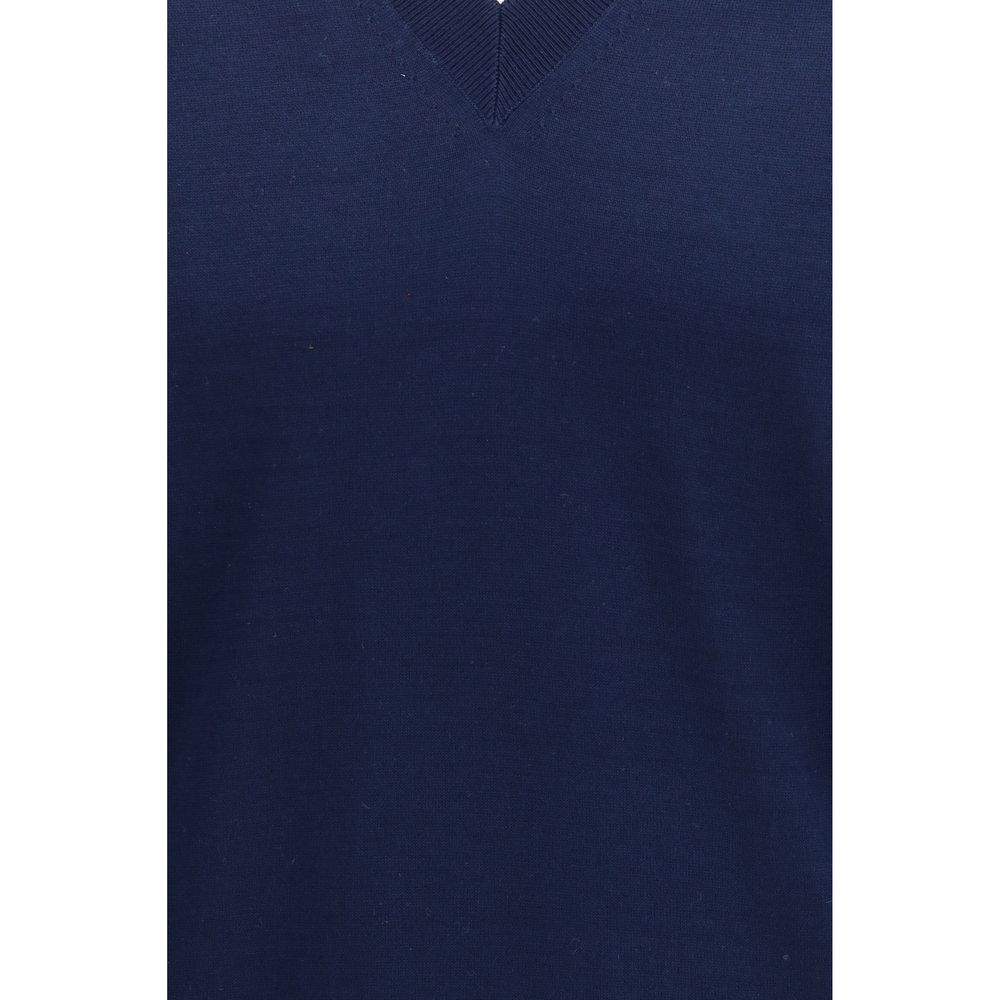 Prada mėlynas medvilninis džemperis Prada mėlynas medvilninis džemperis - Image 3