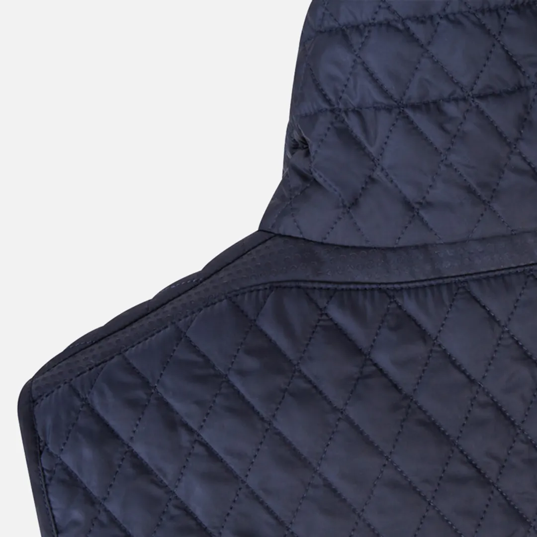 tamsiai mėlyna moteriška liemenė geox meleda