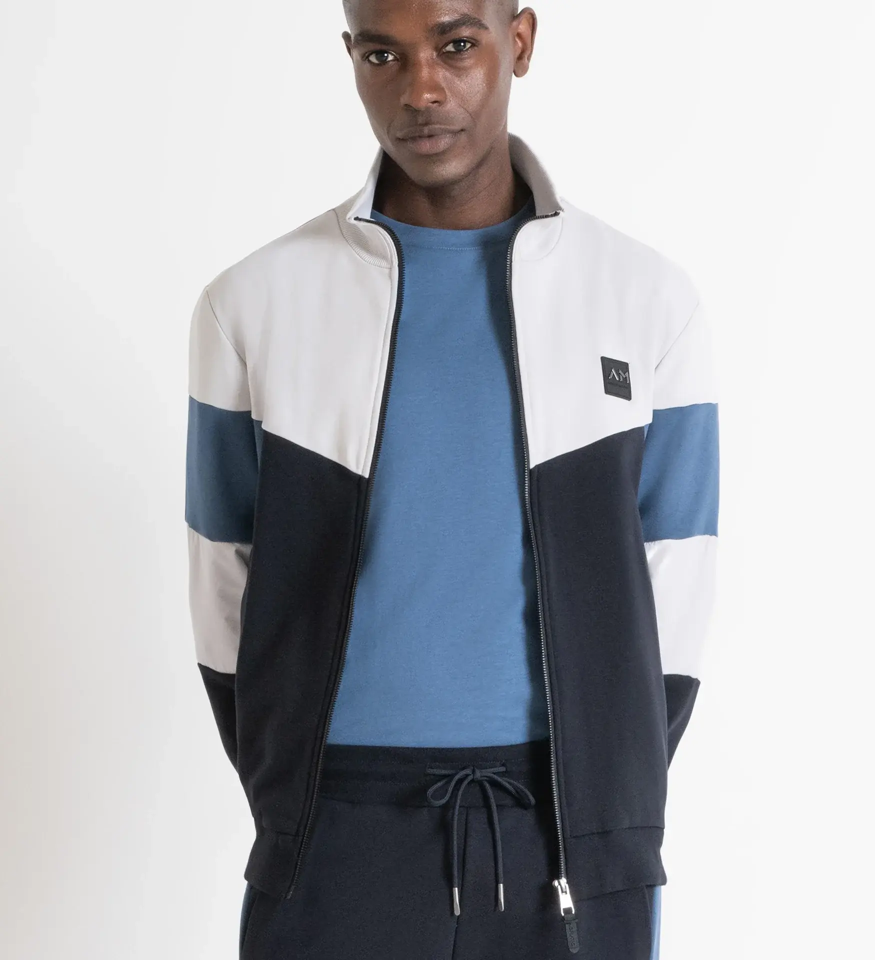 antony morato regular fit užsegamas džemperis