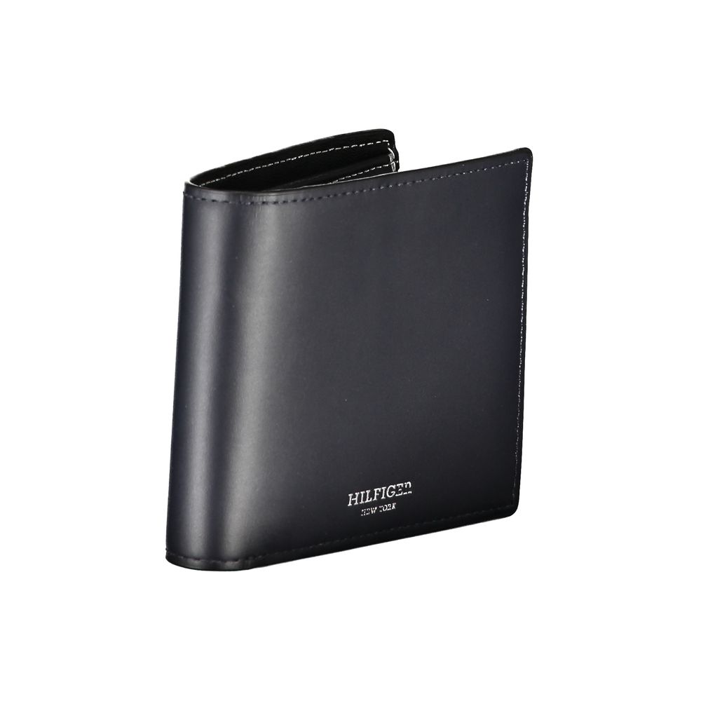 Tommy Hilfiger mėlyna odos vyriška piniginė Tommy Hilfiger mėlyna odos vyriška piniginė - Image 3