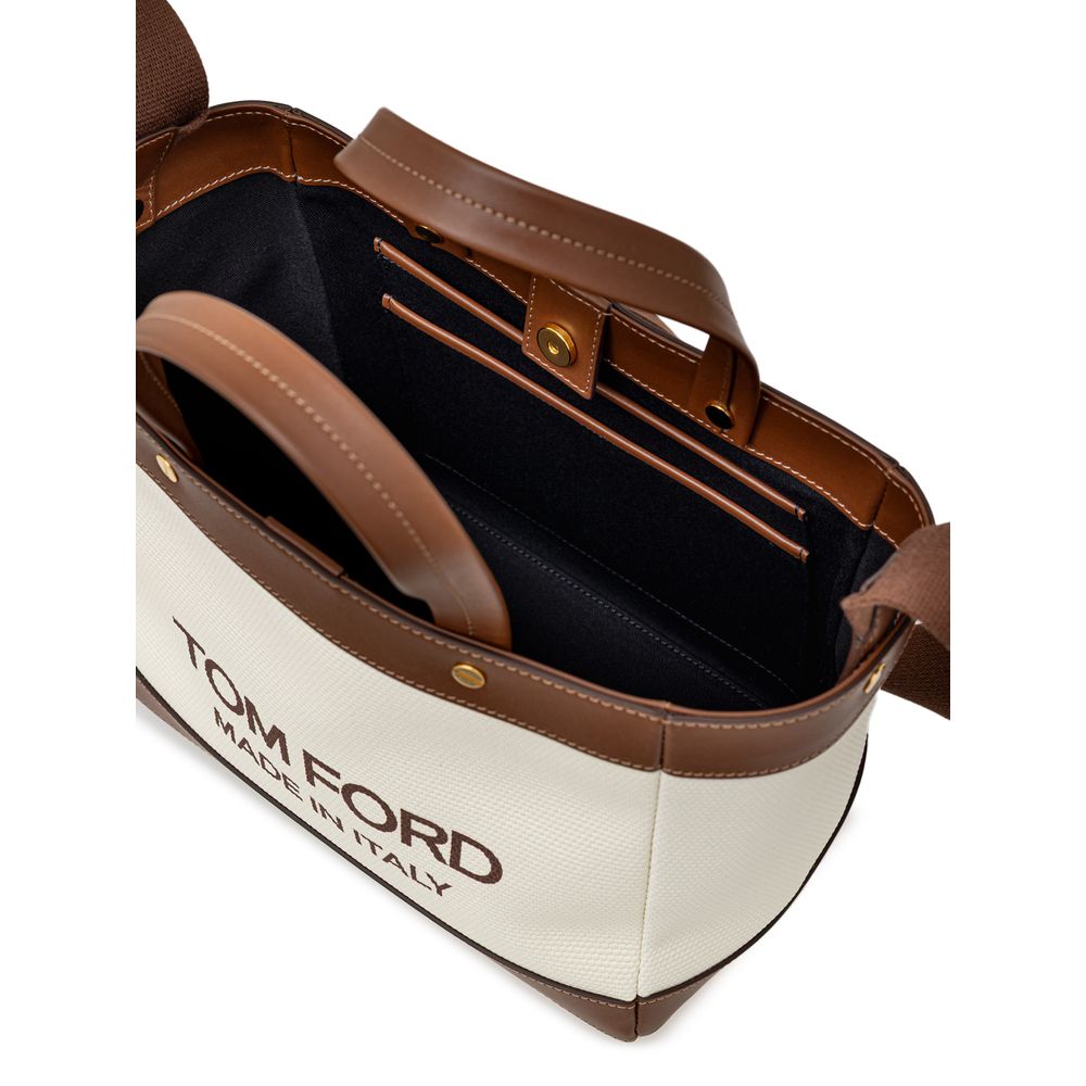 Tom Ford rusva pirkinių rankinė Tom Ford rusva pirkinių rankinė - Image 4