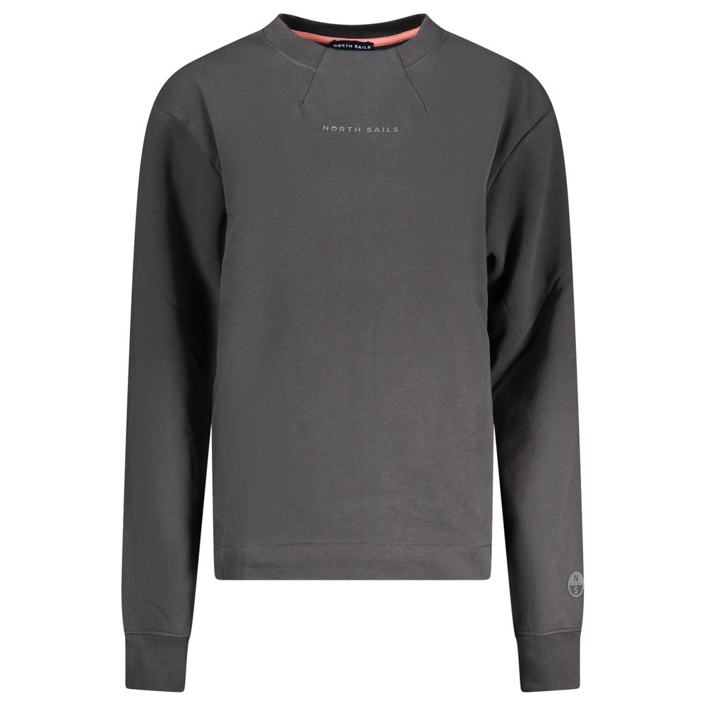 North Sails juodas moteriškas džemperis