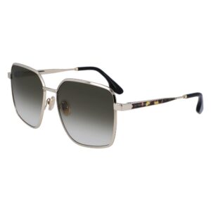 Victoria Beckham Two-Tone Metal Sunglasses