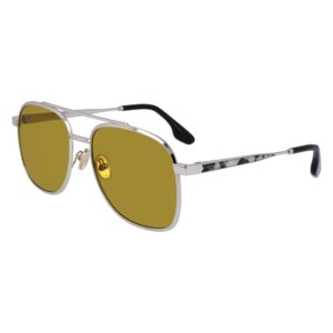 Victoria Beckham Grey Metal Sunglasses