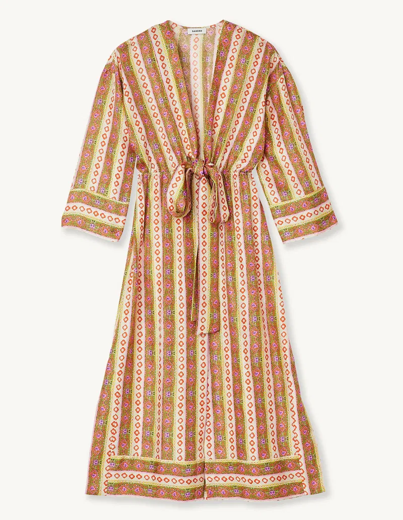 Vardiniai drabužiai Sandro Šilkinė Suknelė True