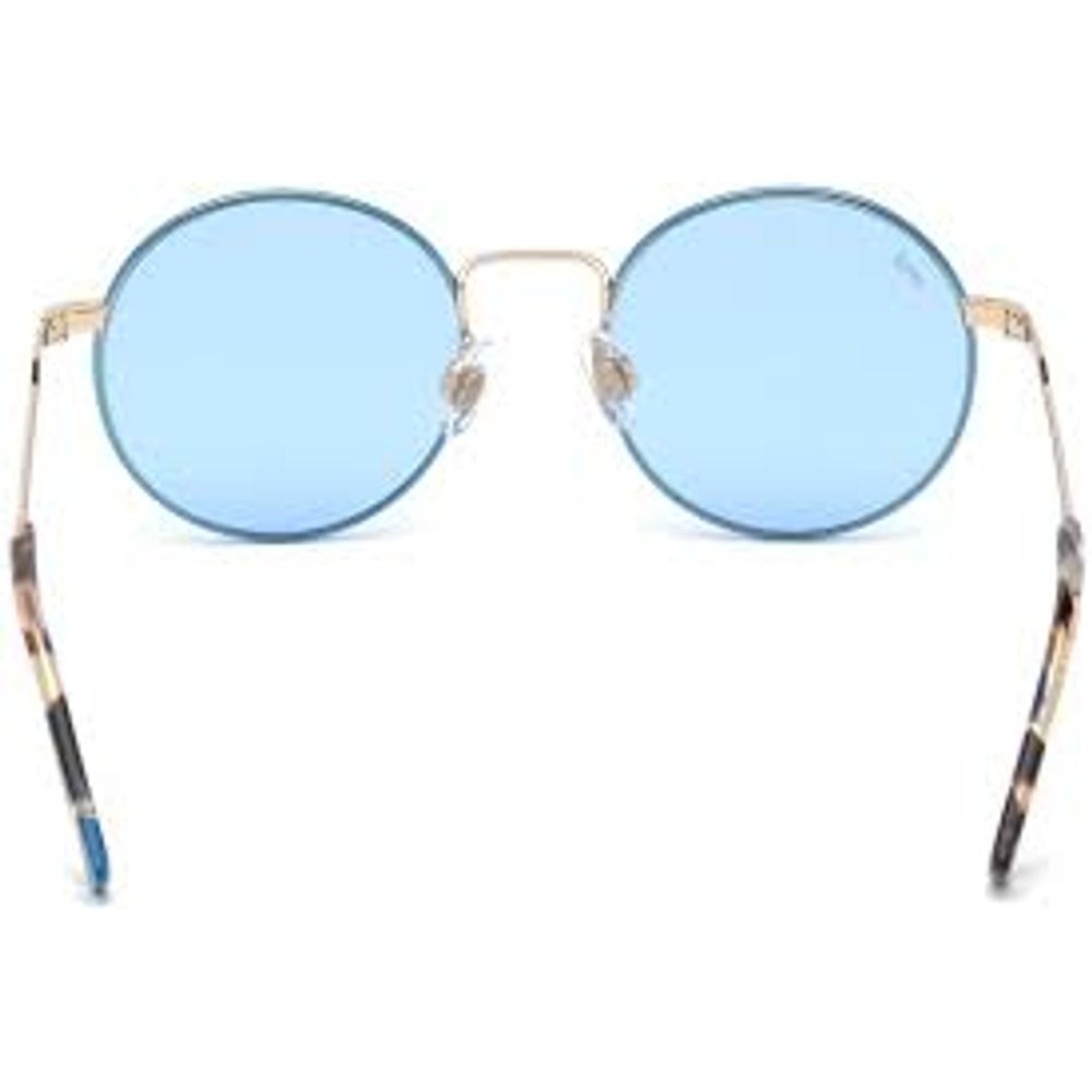 WEB EYEWEAR rožiniai metaliniai akiniai nuo saulės WEB EYEWEAR rožiniai metaliniai akiniai nuo saulės - Image 3