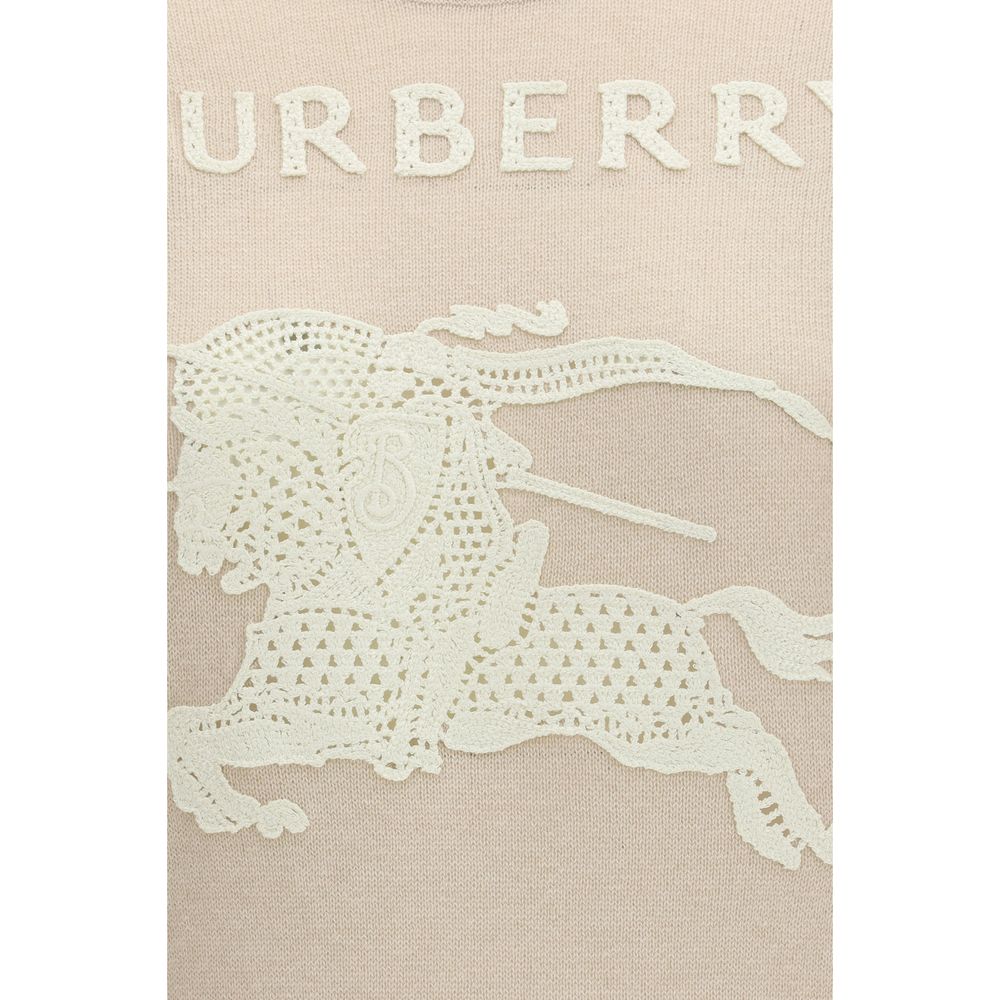 Burberry smėlio spalvos poliesterio džemperis Burberry smėlio spalvos poliesterio džemperis - Image 3