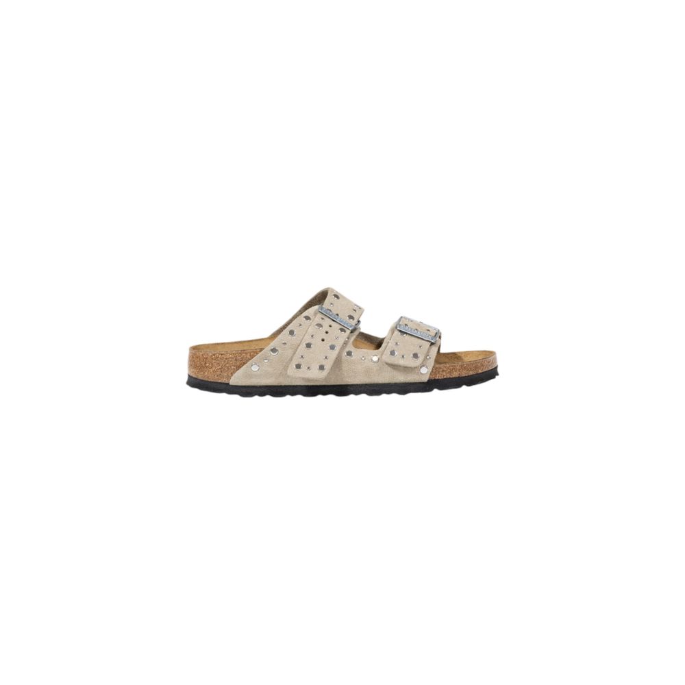 Birkenstock pilki odiniai sandalai