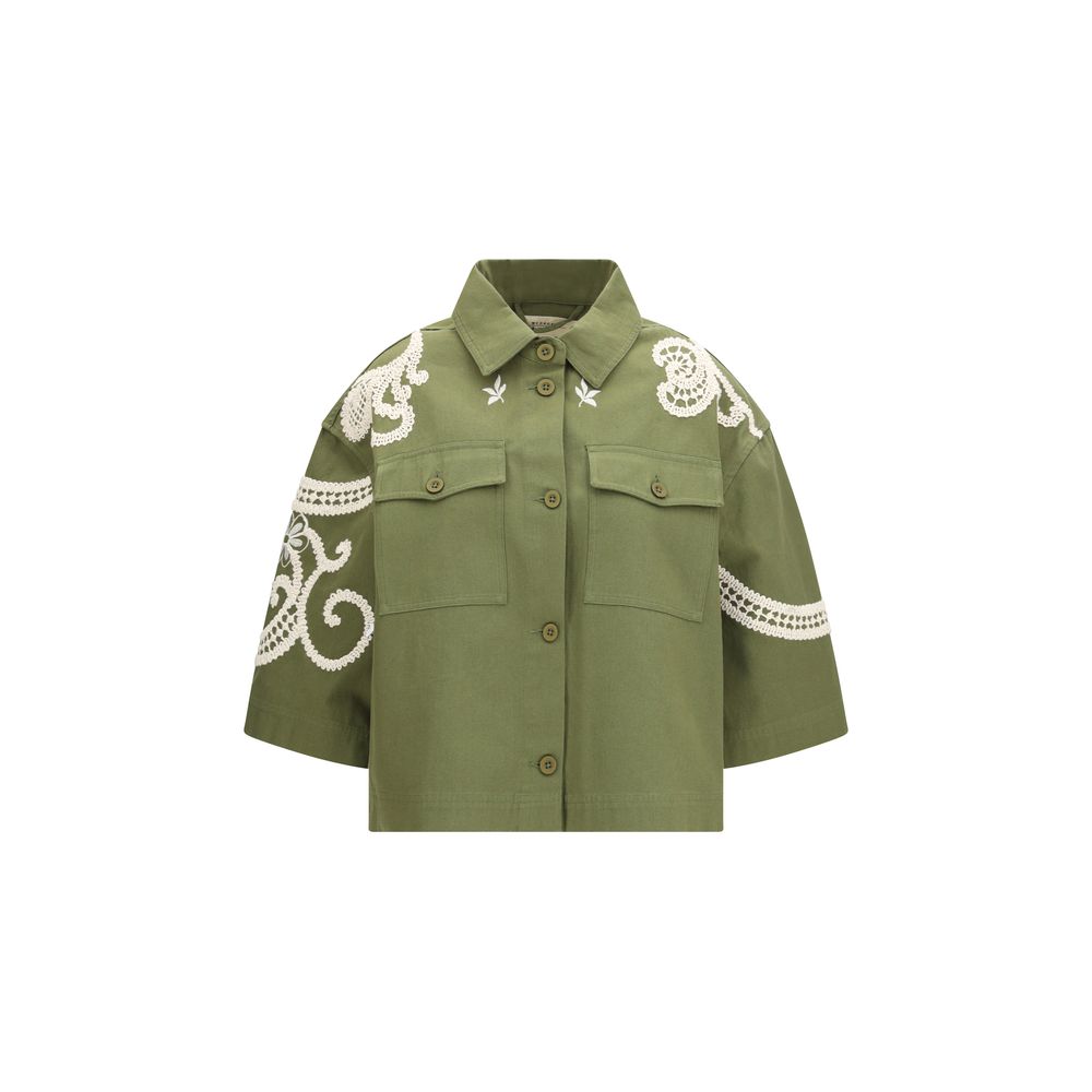 Max Mara dvispalvis medvilninis paltas