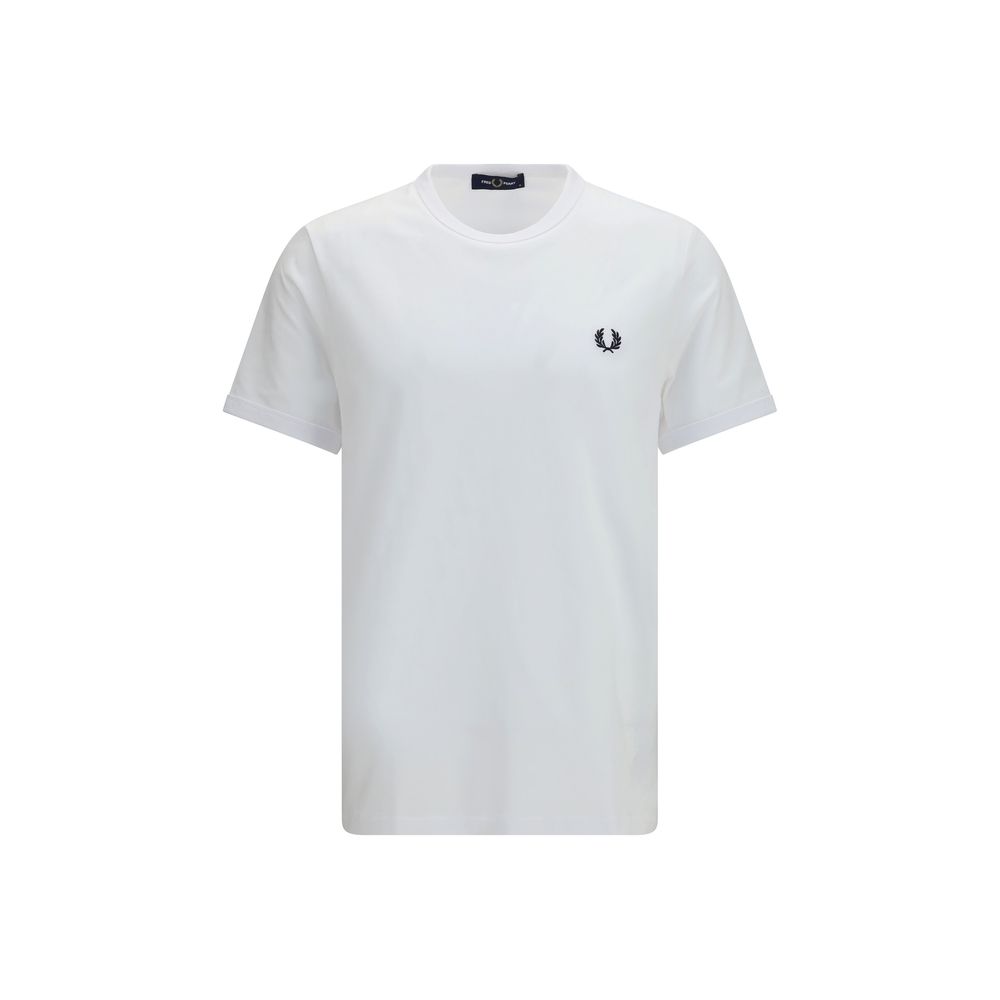 Fred Perry balti medvilniniai marškinėliai