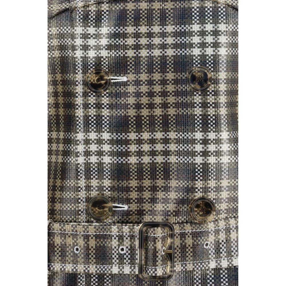 Burberry rudas poliesterio paltas Burberry rudas poliesterio paltas - Image 3