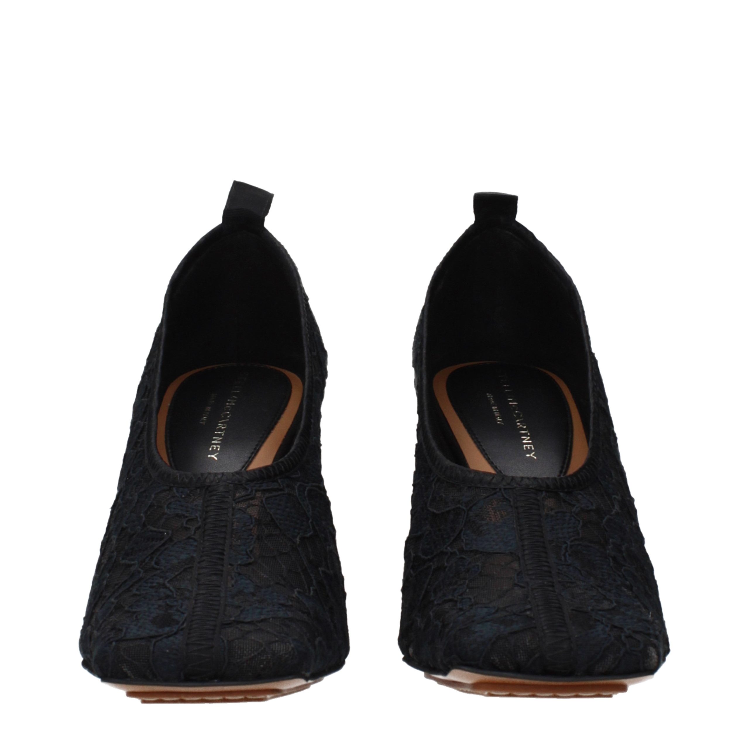 Stella McCartney juodi audinio aukštakulniai bateliai Stella McCartney juodi audinio aukštakulniai bateliai - Image 3