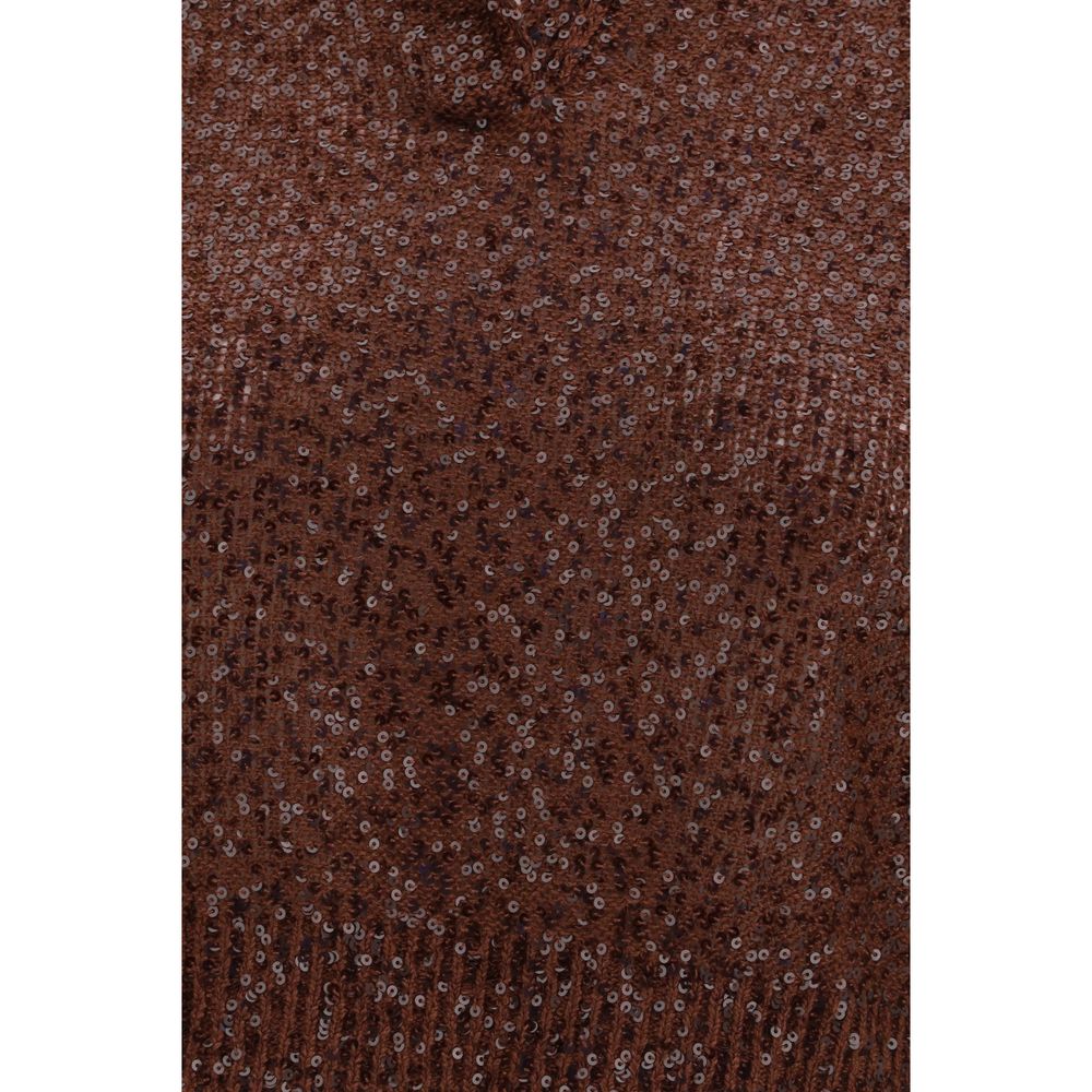 Brunello Cucinelli Bordeaux bordo spalvos lininiai marškiniai trumpomis rankovėmis Brunello Cucinelli Bordeaux bordo spalvos lininiai marškiniai trumpomis rankovėmis - Image 3