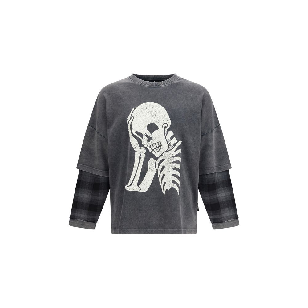 Palm Angels juodi medvilniniai marškiniai