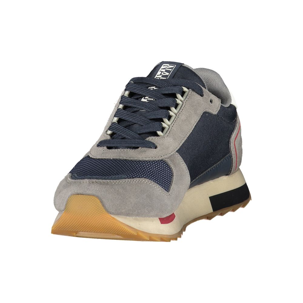 Napapijri mėlyni poliesterio sportiniai bateliai Napapijri mėlyni poliesterio sportiniai bateliai - Image 3