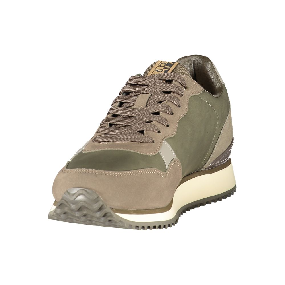 Napapijri žali poliesterio sportiniai bateliai Napapijri žali poliesterio sportiniai bateliai - Image 3