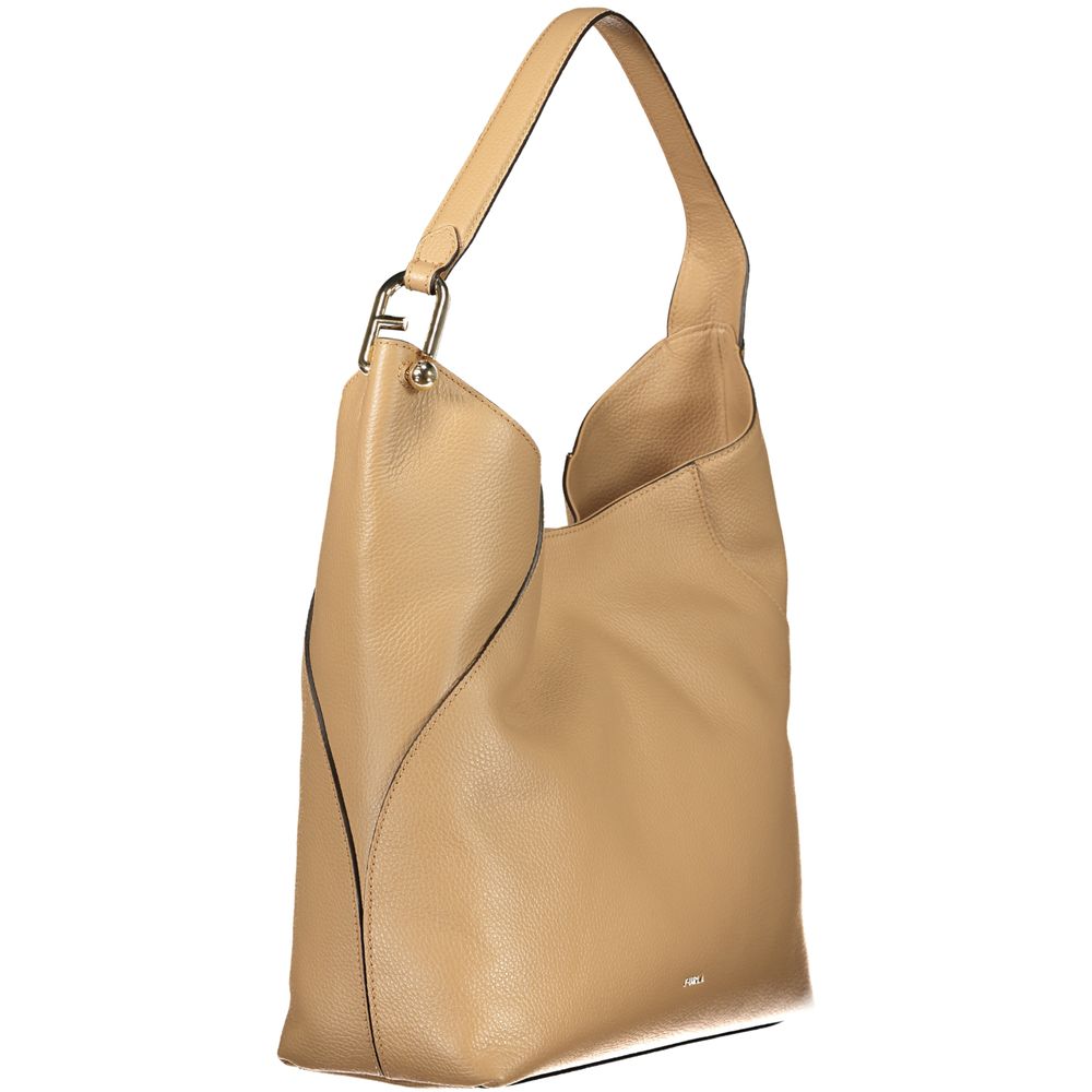 Furla Marrone Leather Women Handbag Furla Marrone Leather Women Handbag - Image 3