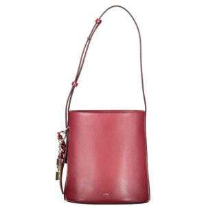 FURLA moteriška raudona odinė rankinė-maišas