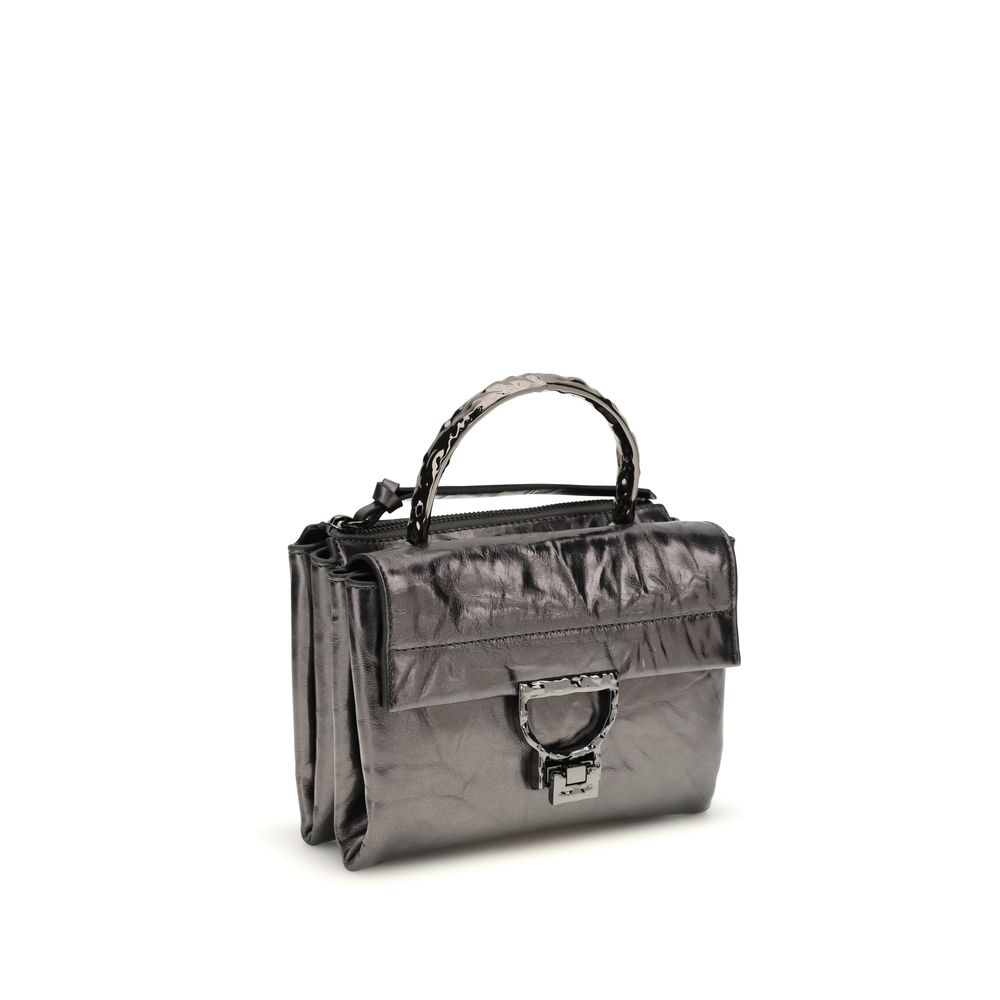 Coccinelle Black Calf Leather Bos Taurus Handbag Coccinelle Black Calf Leather Bos Taurus Handbag - Image 2
