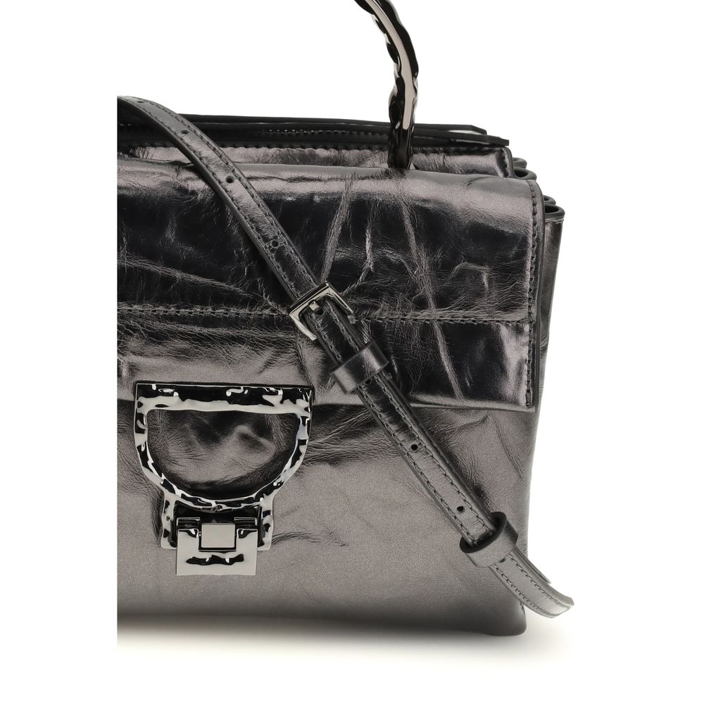 Coccinelle Black Calf Leather Bos Taurus Handbag Coccinelle Black Calf Leather Bos Taurus Handbag - Image 4